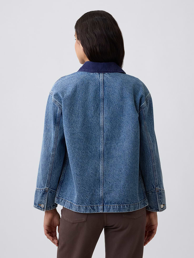 Image number 2 showing, Denim Barn Jacket