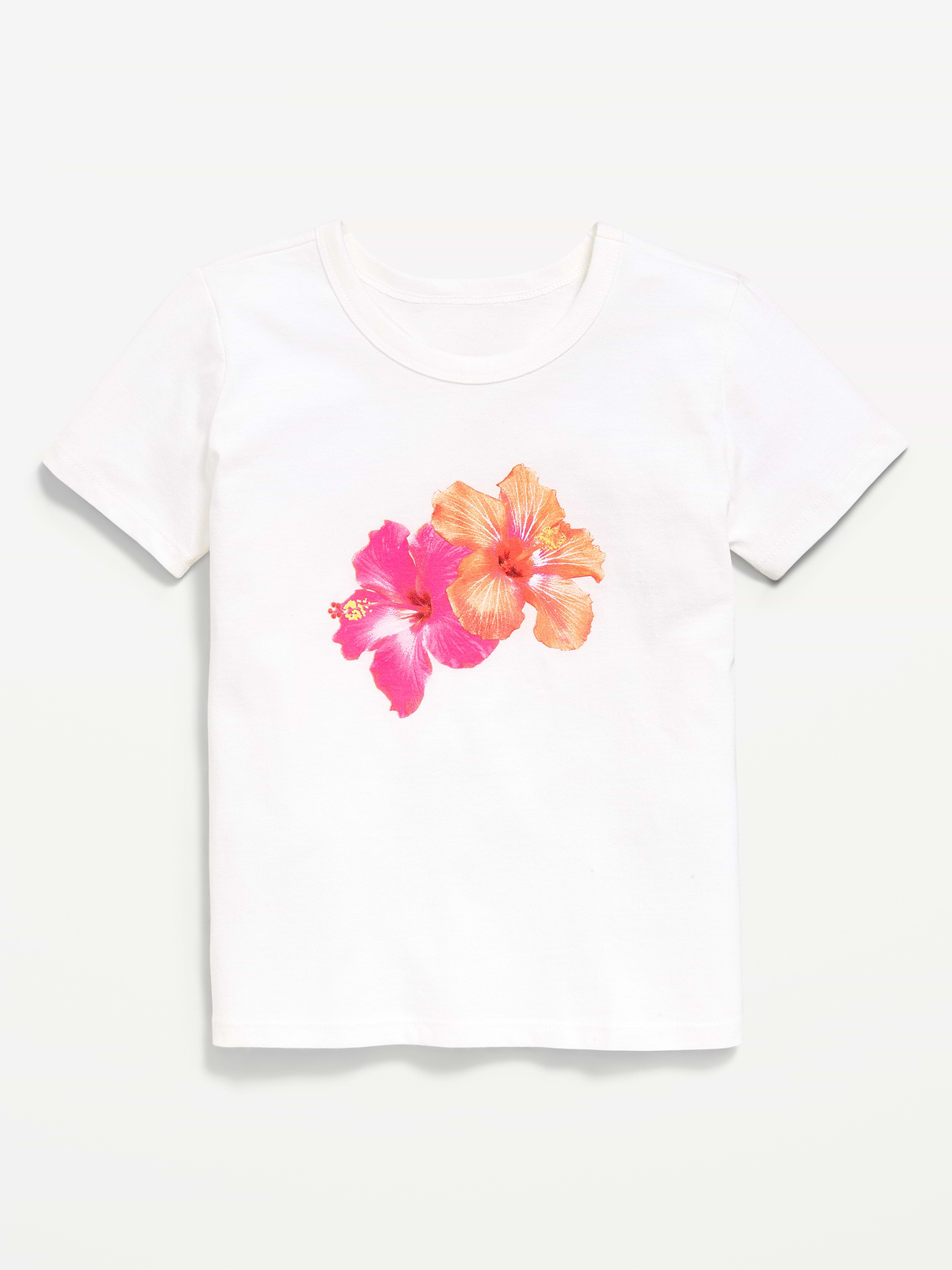 Image number 1 showing, Short-Sleeve Graphic T-Shirt for Girls