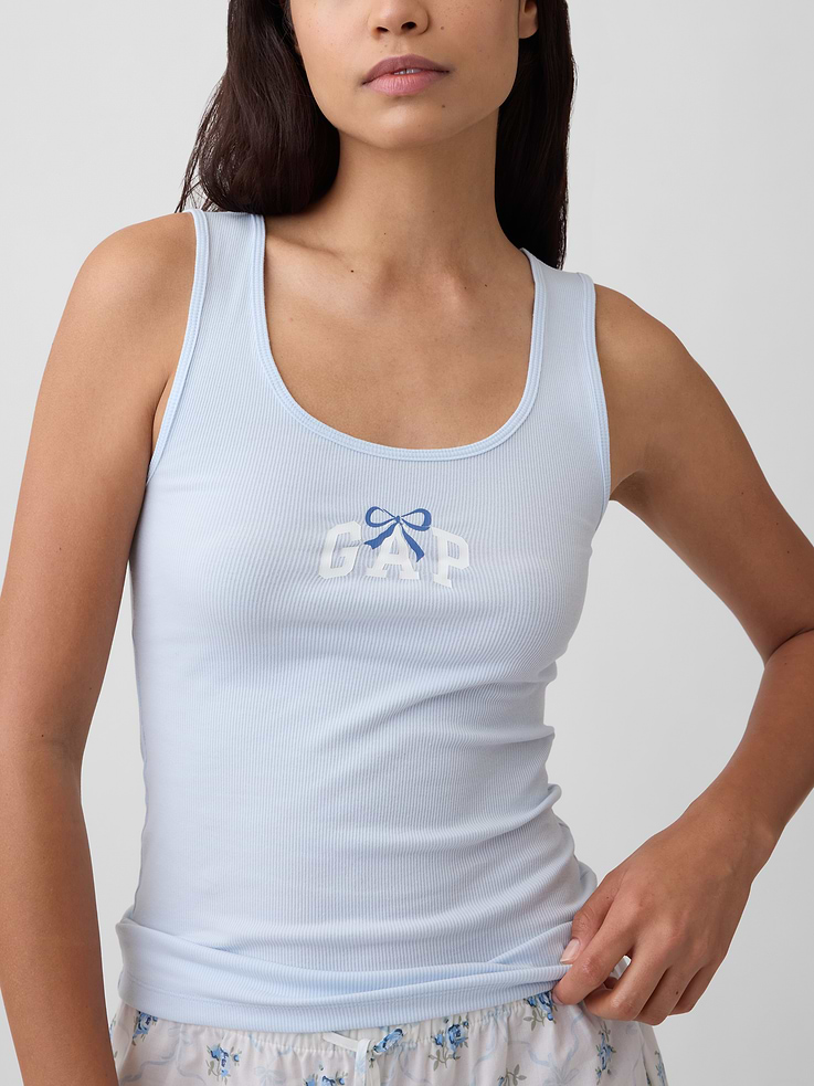 Image number 4 showing, Gap Logo Ribbed Tank Top