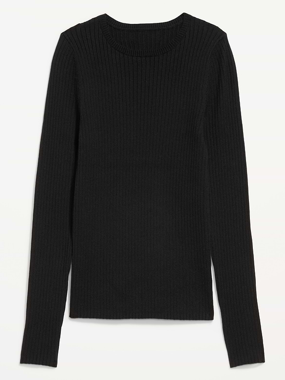 SoSoft Lite Crew-Neck Long-Sleeve Ribbed Top