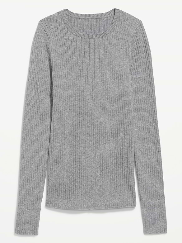 SoSoft Lite Crew-Neck Long-Sleeve Ribbed Top