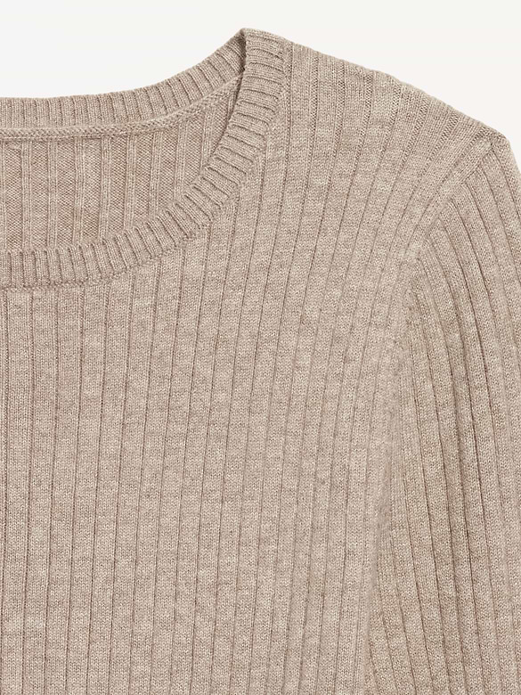SoSoft Lite Crew-Neck Long-Sleeve Ribbed Top