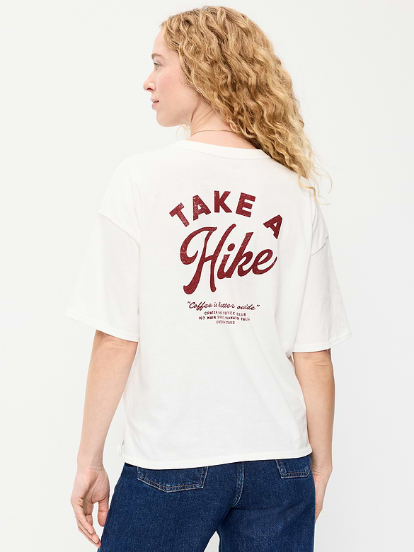 Crew-Neck Graphic T-Shirt
