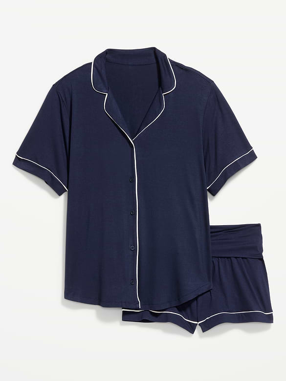Maternity Classic Pajama Short Set