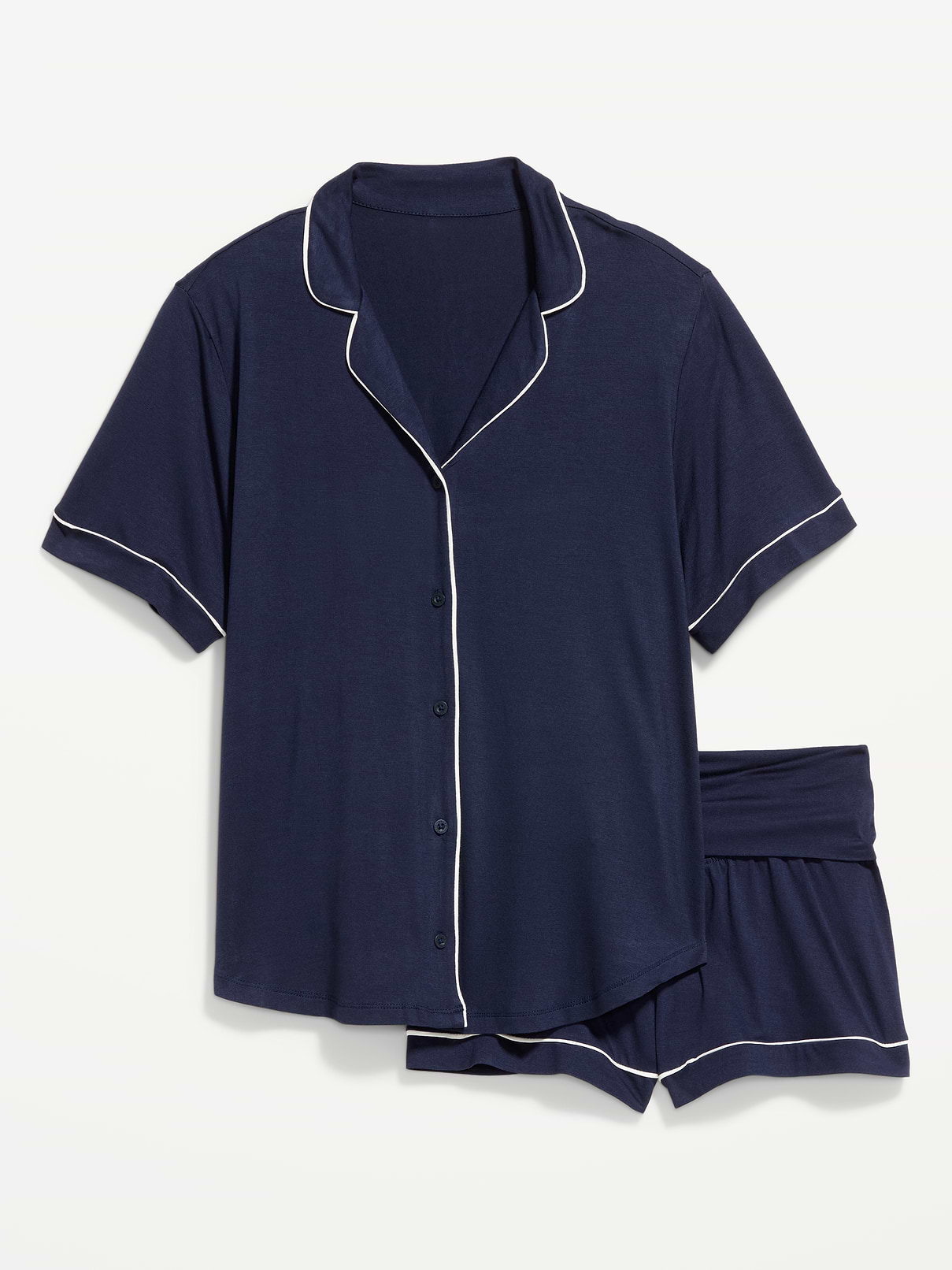 Image number 1 showing, Maternity Classic Pajama Short Set