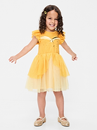 Image 1 of 1, crew neck, flutter short sleeves, seamed waist, licensed graphic, flared tutu skirt, ©Disney, Product #896392