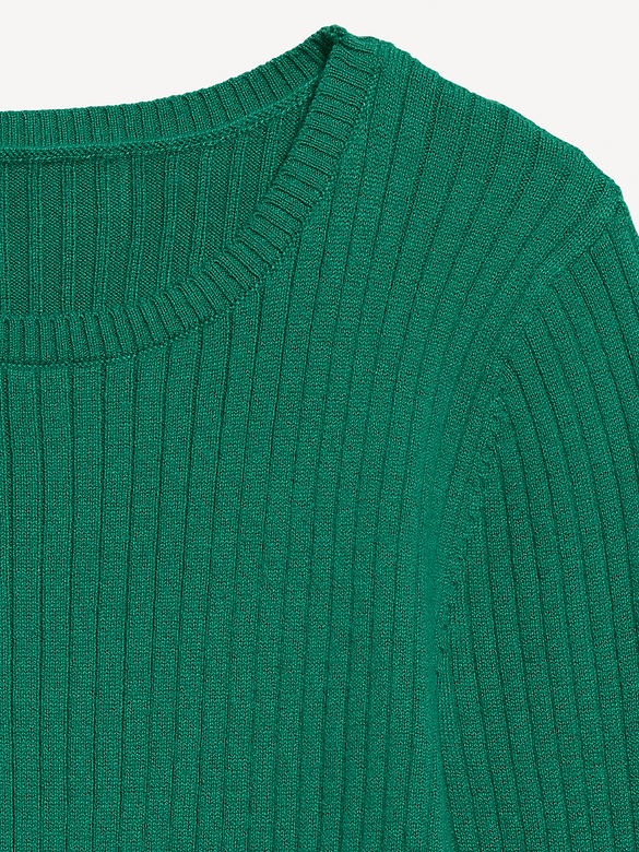 SoSoft Lite Crew-Neck Long-Sleeve Ribbed Top