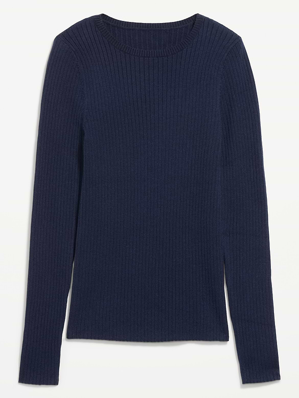 SoSoft Lite Crew-Neck Long-Sleeve Ribbed Top