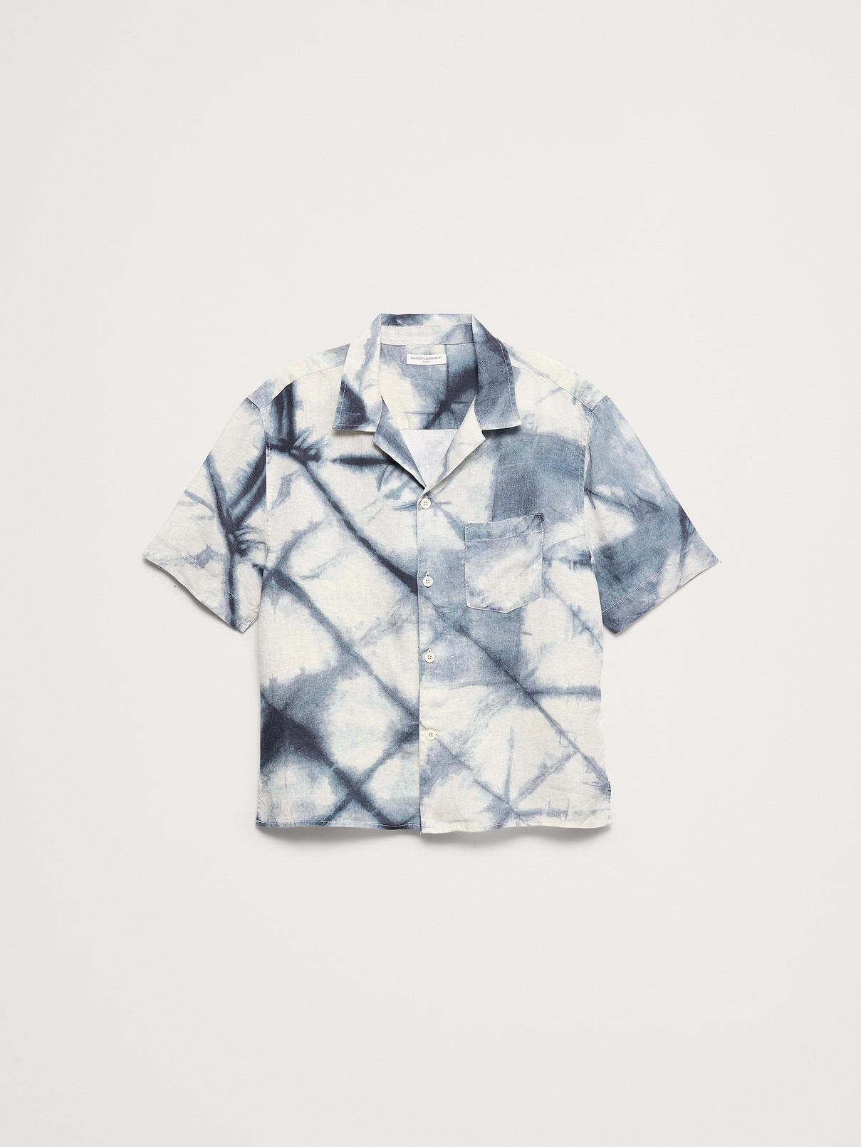 Image 7 of 8, Standard-Fit Linen Resort Shirt