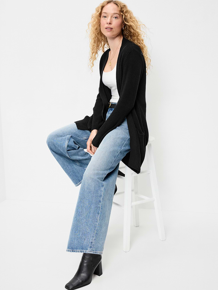 Image number 3 showing, Longline Open-Front Wrap