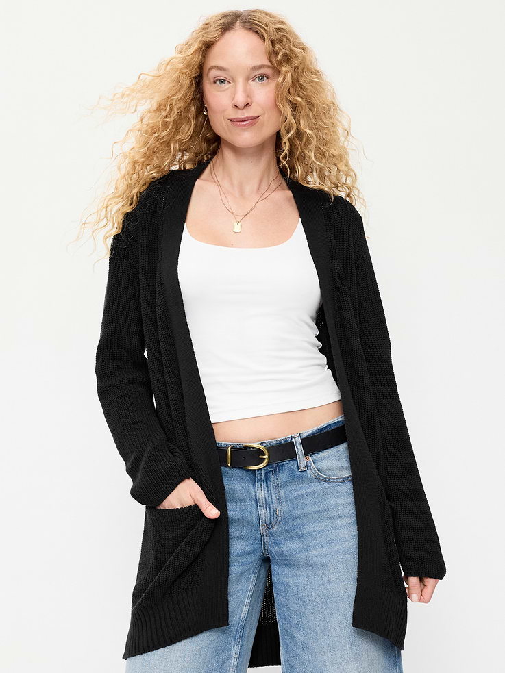 Image number 1 showing, Longline Open-Front Wrap