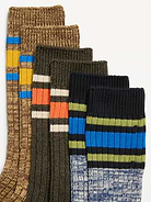 Image number 2 showing, Marled Boot Socks 3-Pack