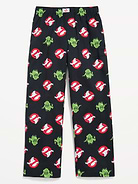 Image number 1 showing, Ghostbusters™ Gender-Neutral Flannel Pajama Pants for Kids