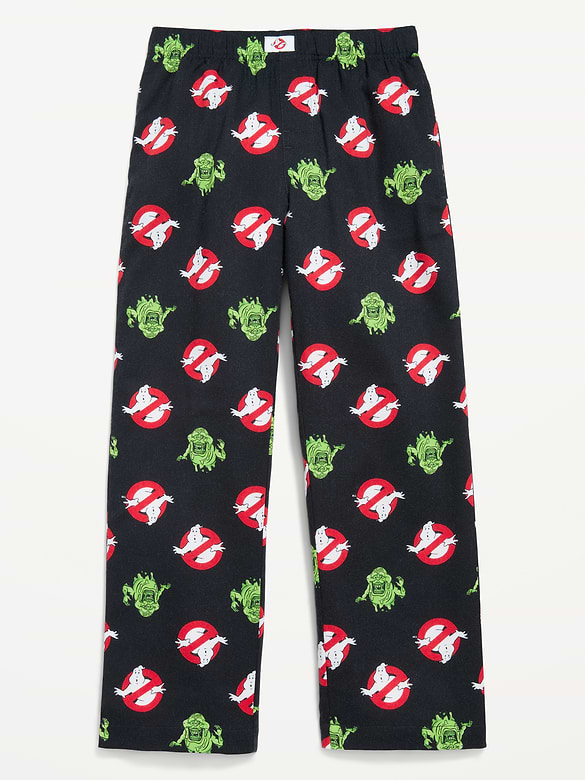 Ghostbusters™ Gender-Neutral Flannel Pajama Pants for Kids