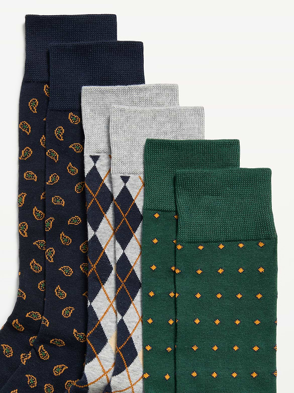 Novelty Socks 3-Pack for Men