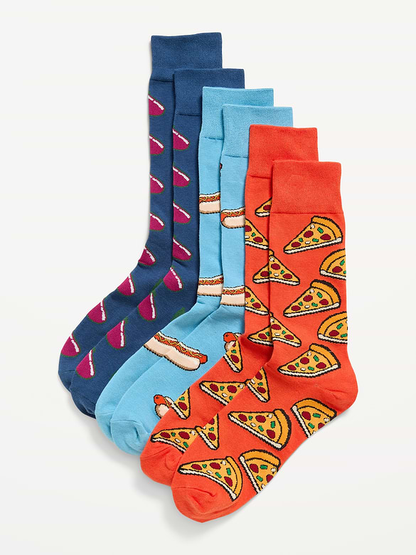 Novelty Socks 3-Pack for Men