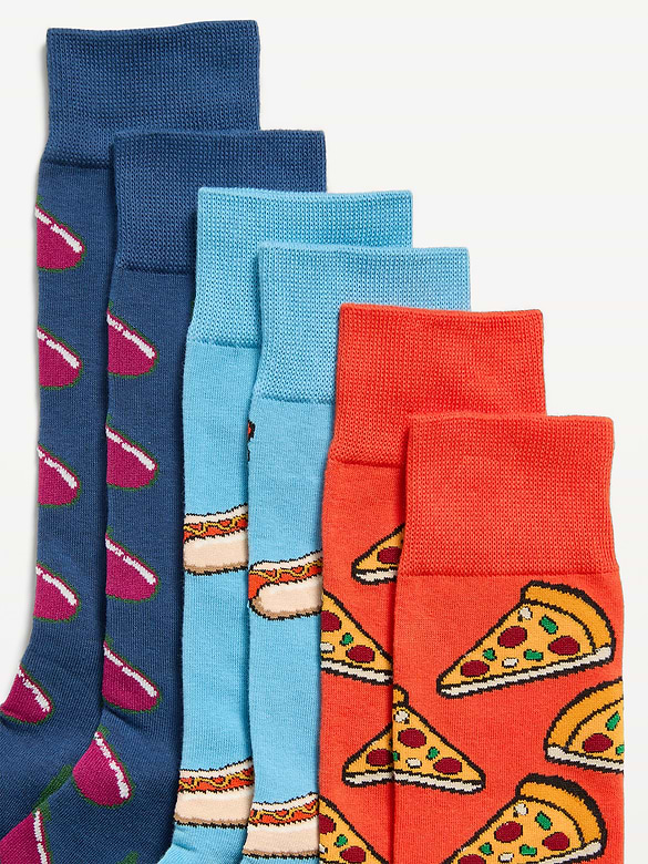 Novelty Socks 3-Pack for Men