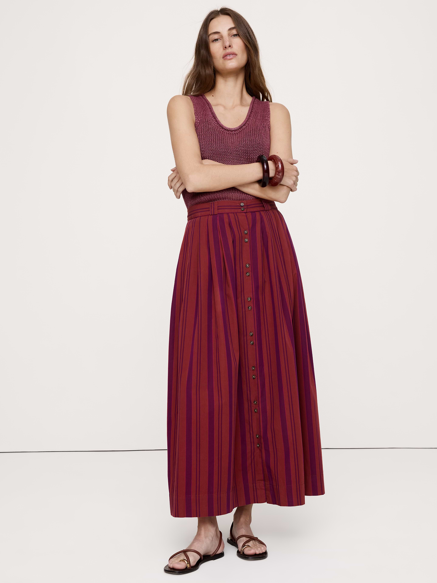 Image number 1 showing, Archive Reissue Maxi Skirt