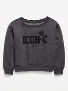 Image number 1 showing, Off-Shoulder Sweatshirt for Girls