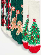 Image number 2 showing, Cozy Crew Socks 3-Pack for Women