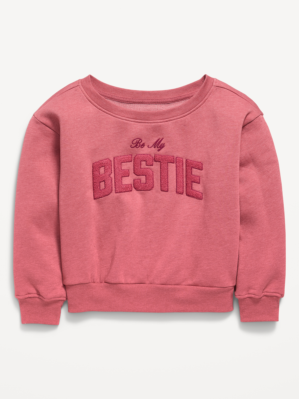 Image number 1 showing, Off-Shoulder Sweatshirt for Girls