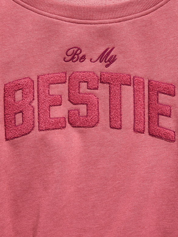 Off-Shoulder Sweatshirt for Girls