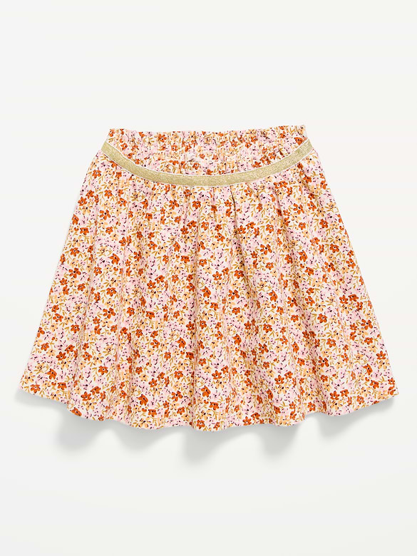 Pleated Corduroy Skort for Toddler Girls