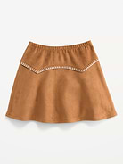 Image number 1 showing, Faux-Suede Western Skirt for Toddler Girls