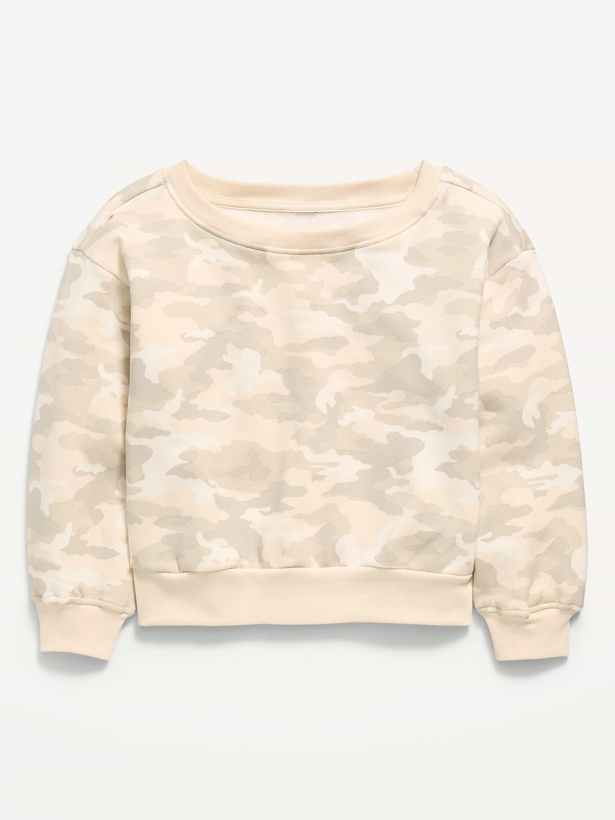 Image number 1 showing, Off-Shoulder Sweatshirt for Girls