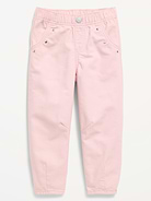 Image number 1 showing, Pull-On Barrel-Leg Jeans for Toddler Girls