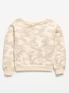Image number 2 showing, Off-Shoulder Sweatshirt for Girls