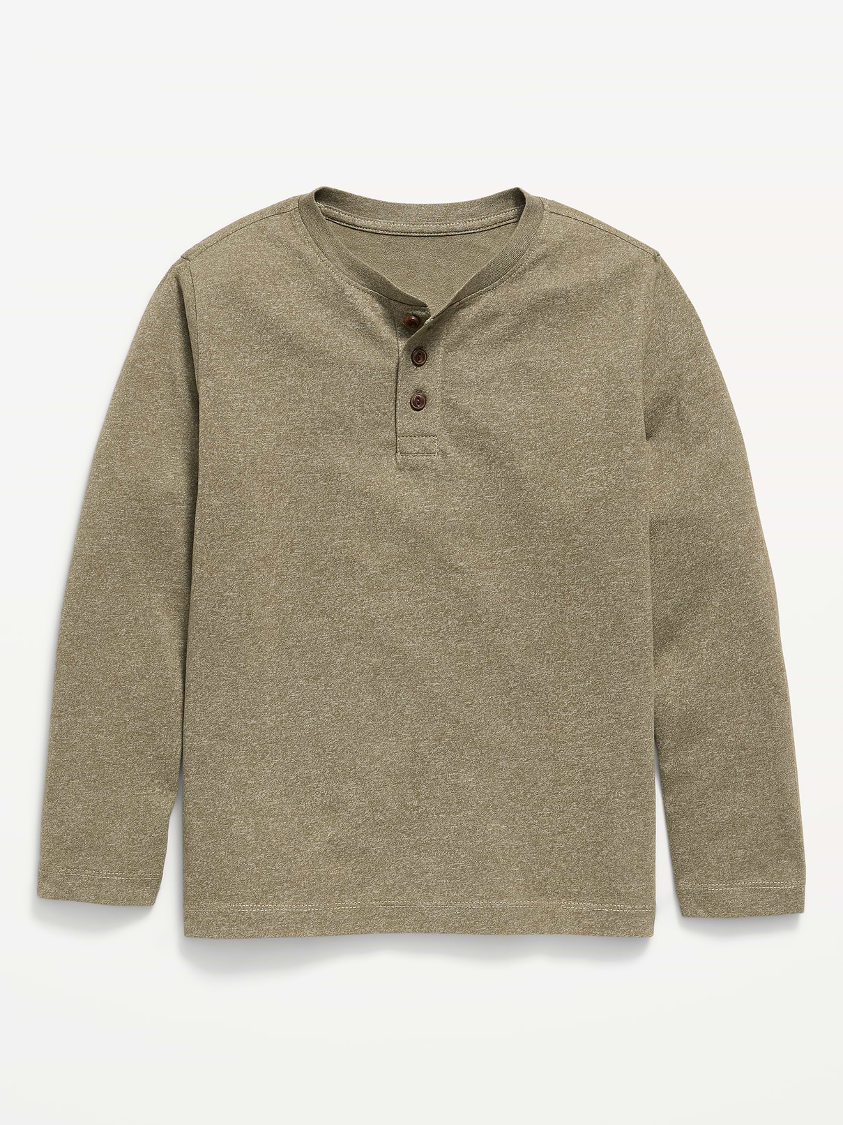 Image number 1 showing, Softest Long-Sleeve Henley T-Shirt for Boys