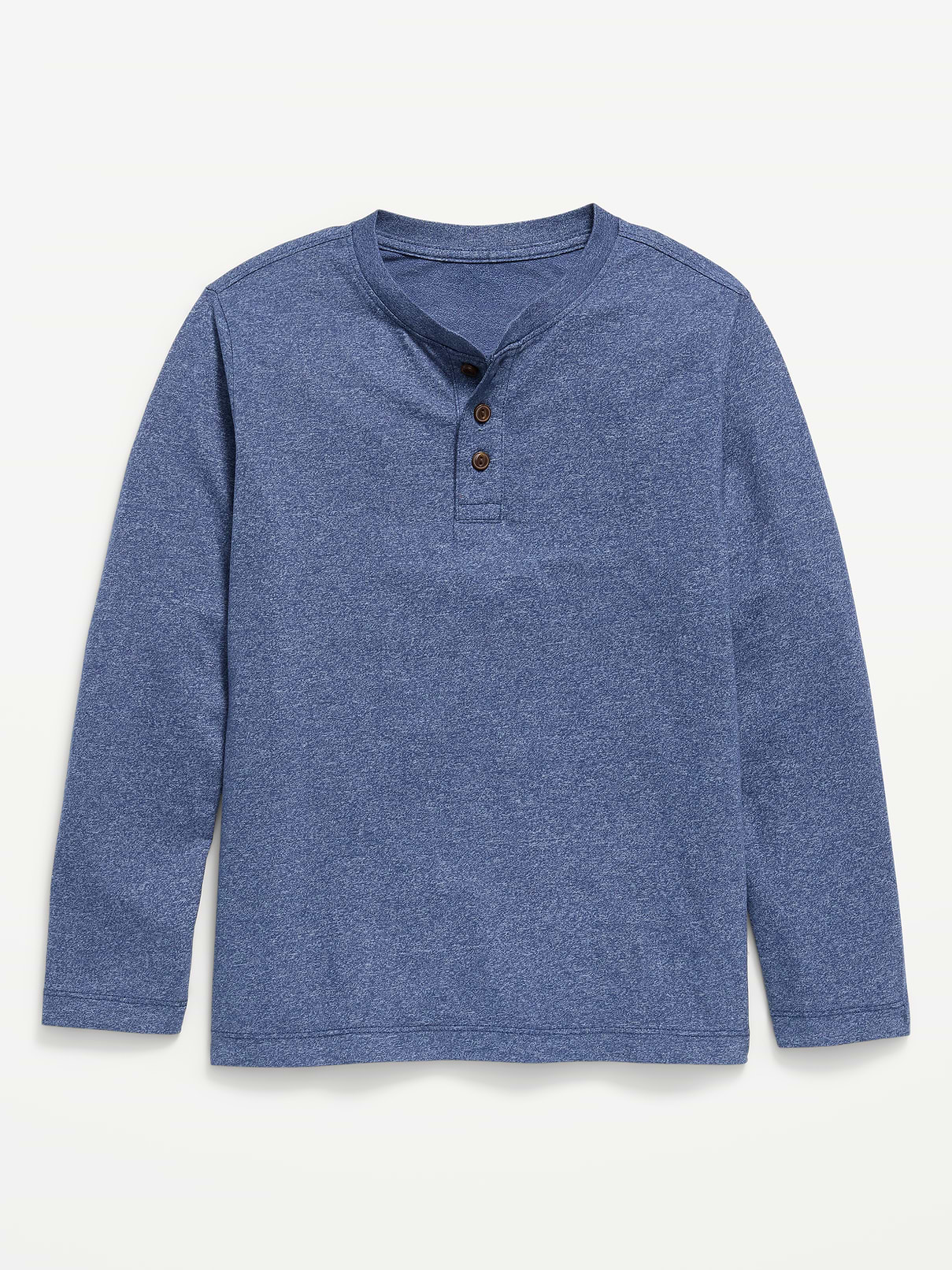 Image number 1 showing, Softest Long-Sleeve Henley T-Shirt for Boys