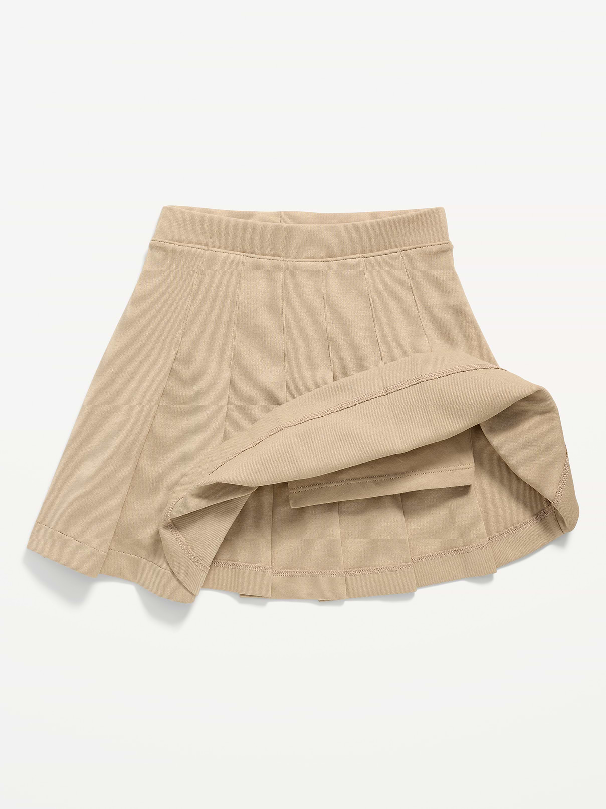 Image number 2 showing, School Uniform Ponte-Knit Pleated Skort for Girls
