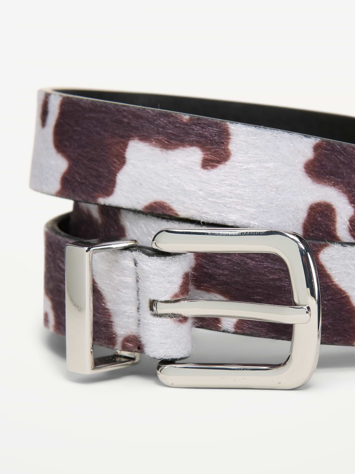 L'image numéro 3 présente Ceinture classique en poils de poney