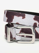 L'image numéro 3 présente Ceinture classique en poils de poney