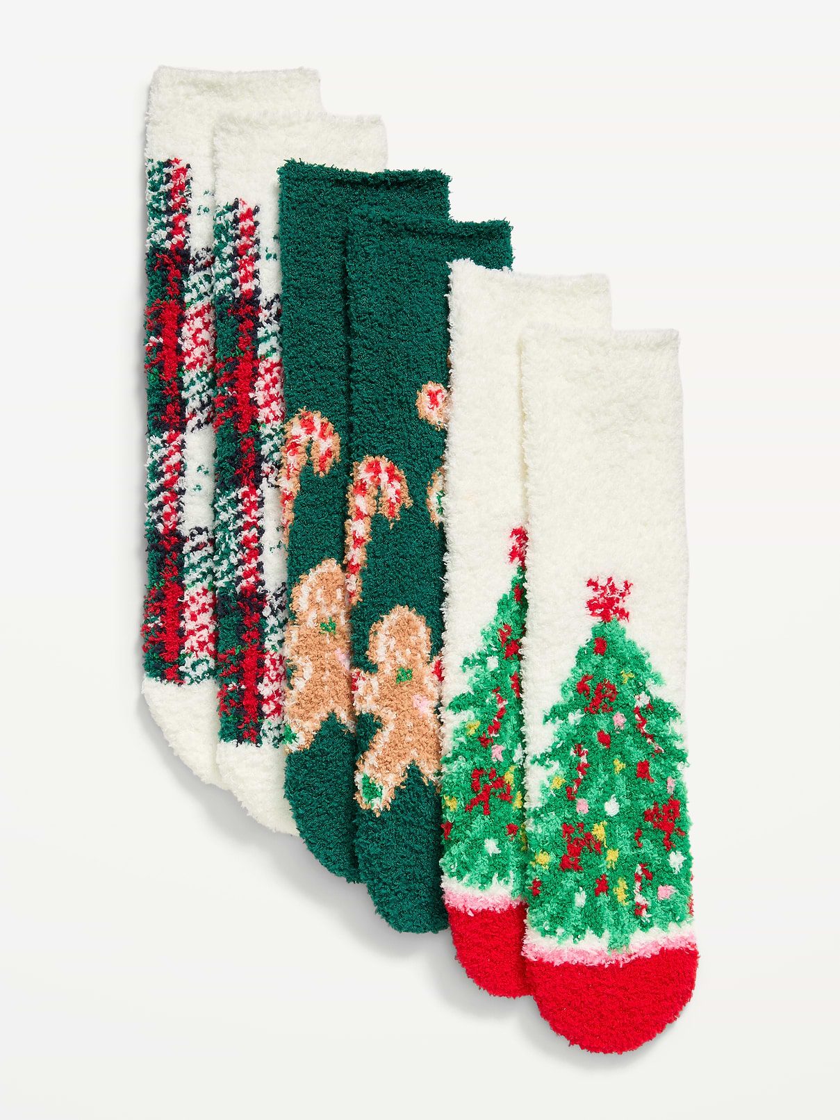 Image number 1 showing, Cozy Crew Socks 3-Pack for Women