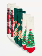 Image number 1 showing, Cozy Crew Socks 3-Pack for Women