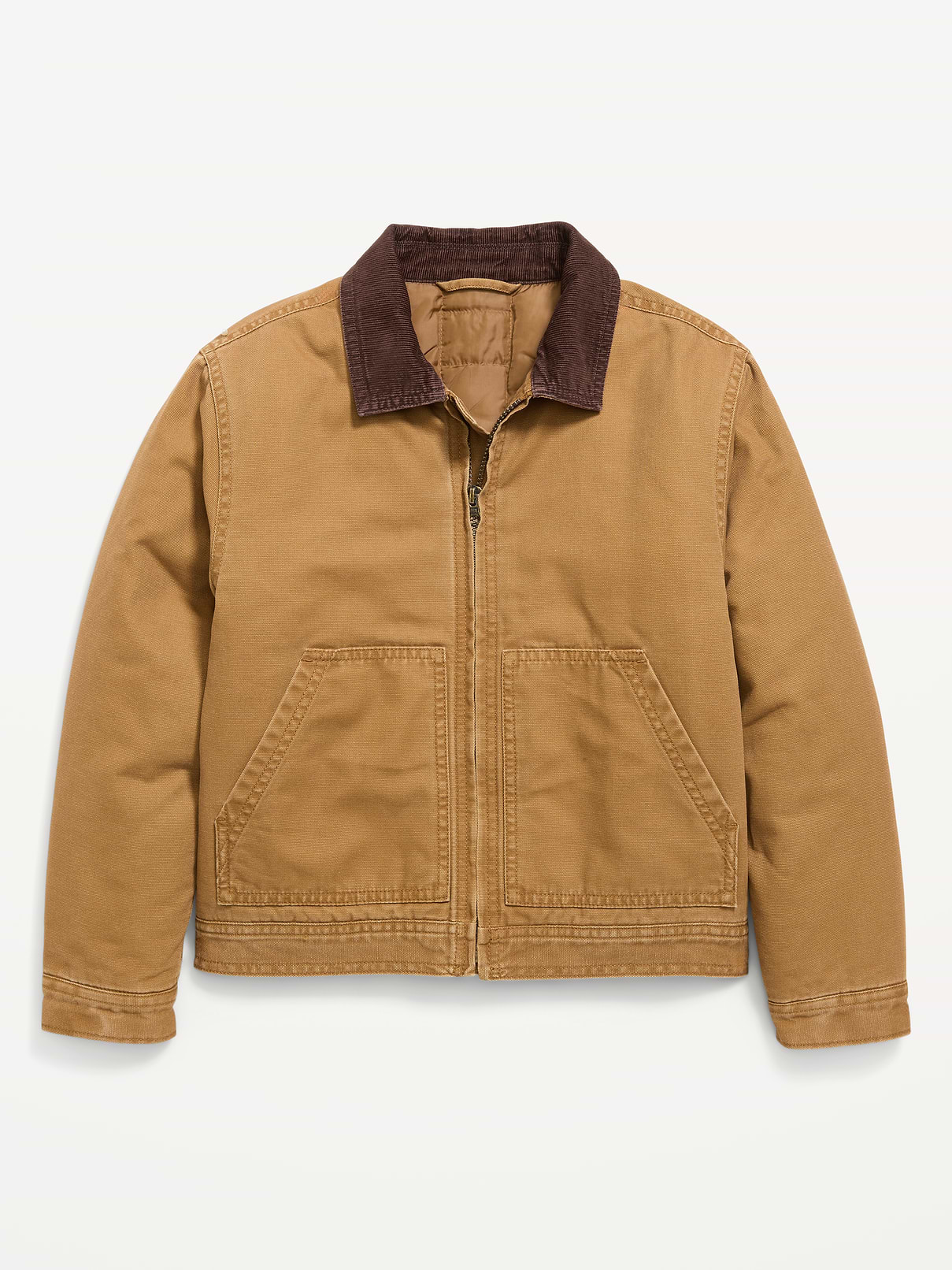 Image number 1 showing, Loose Canvas Barn Jacket for Boys