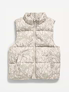 Image number 1 showing, Frost-Free Water-Resistant Puffer Vest for Boys
