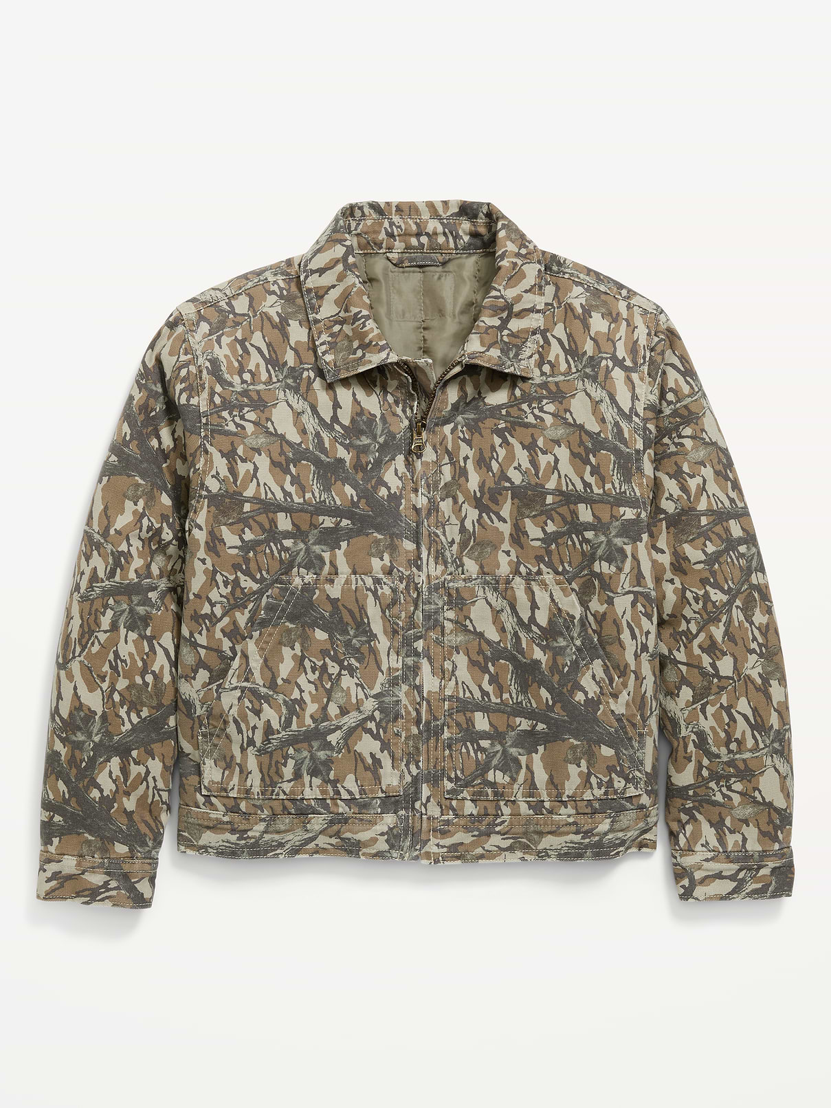 Image number 1 showing, Loose Canvas Barn Jacket for Boys