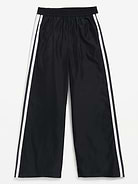 Image number 1 showing, High-Waisted Track Pants for Girls