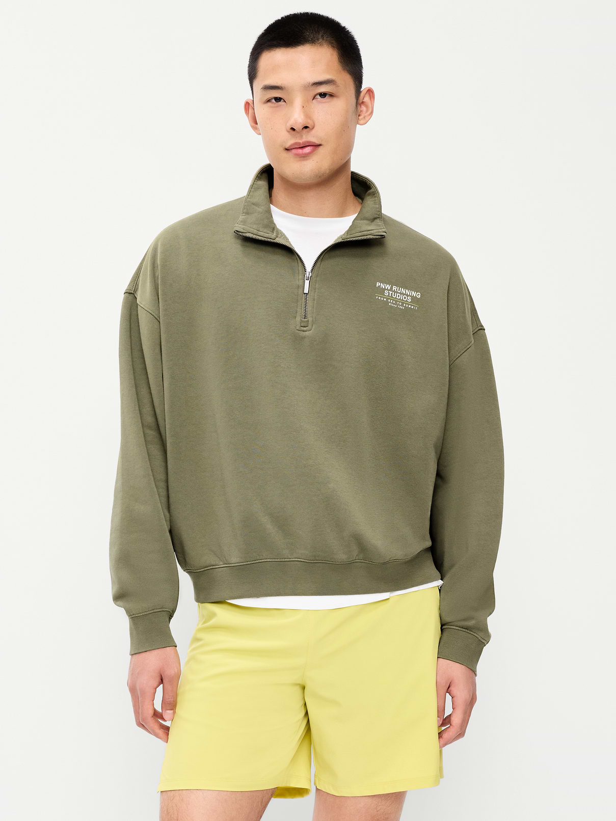 Image number 1 showing, Lived-In Pro Quarter Zip