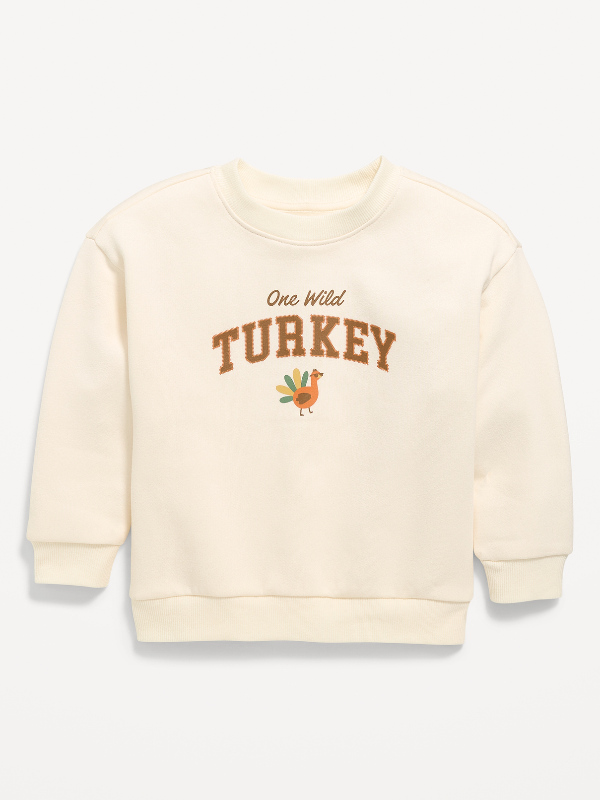 Image number 1 showing, Oversized Long-Sleeve Graphic Sweatshirt for Toddler Boys