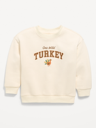 Image number 1 showing, Oversized Long-Sleeve Graphic Sweatshirt for Toddler Boys