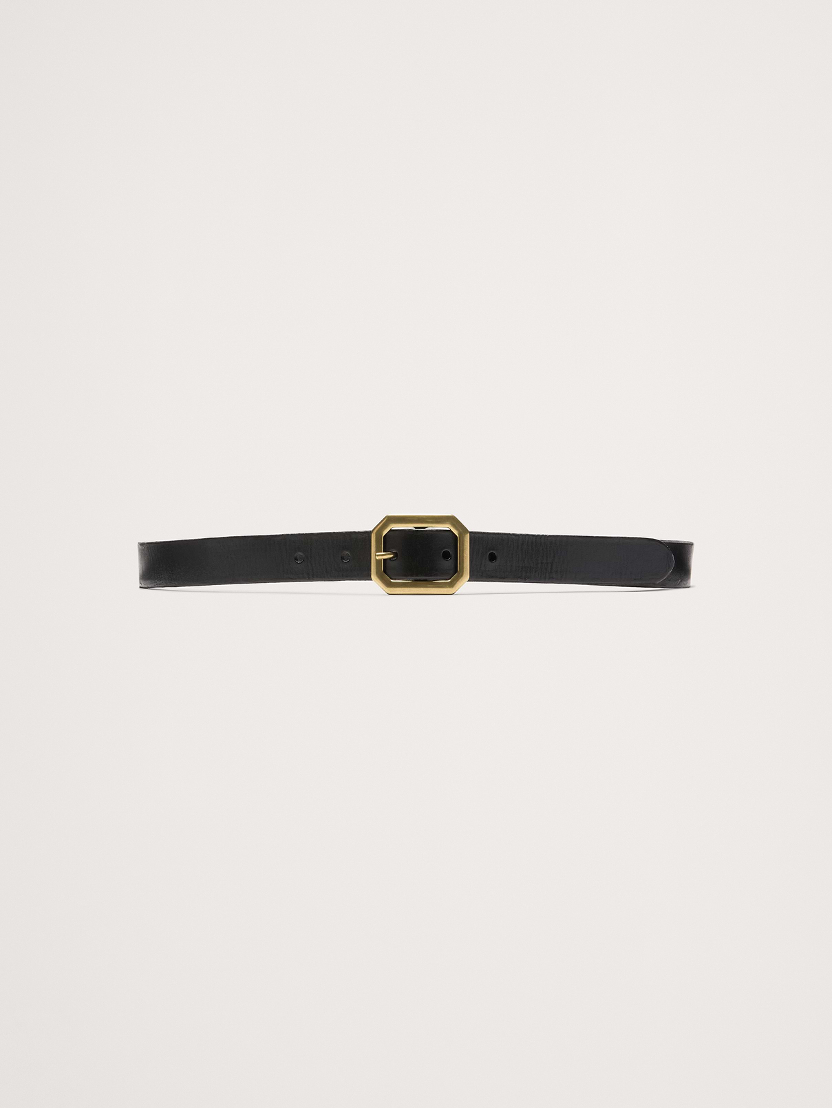 Geometric-Buckle Belt