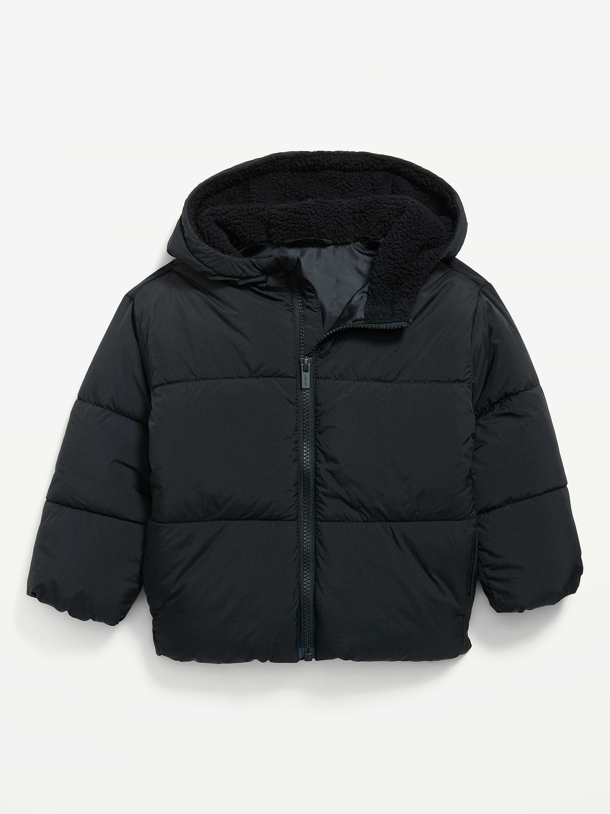Image number 2 showing, Water-Resistant Puffer Jacket for Toddler Boys