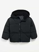 Image number 2 showing, Water-Resistant Puffer Jacket for Toddler Boys