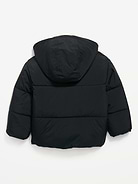 Image number 3 showing, Water-Resistant Puffer Jacket for Toddler Boys