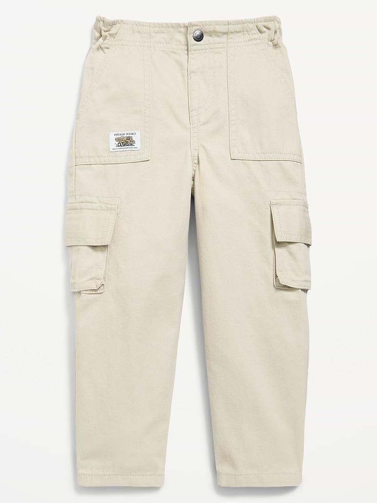 Image 3 of 4, Baggy Cargo Pants for Toddler Boys